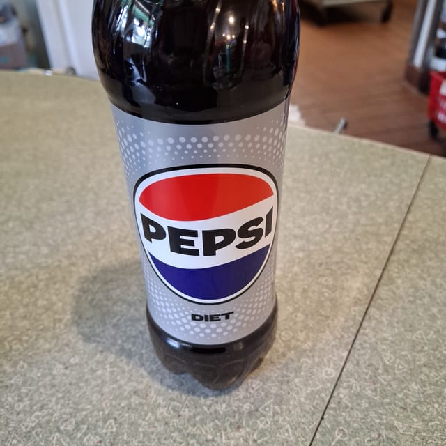 Diet Pepsi.