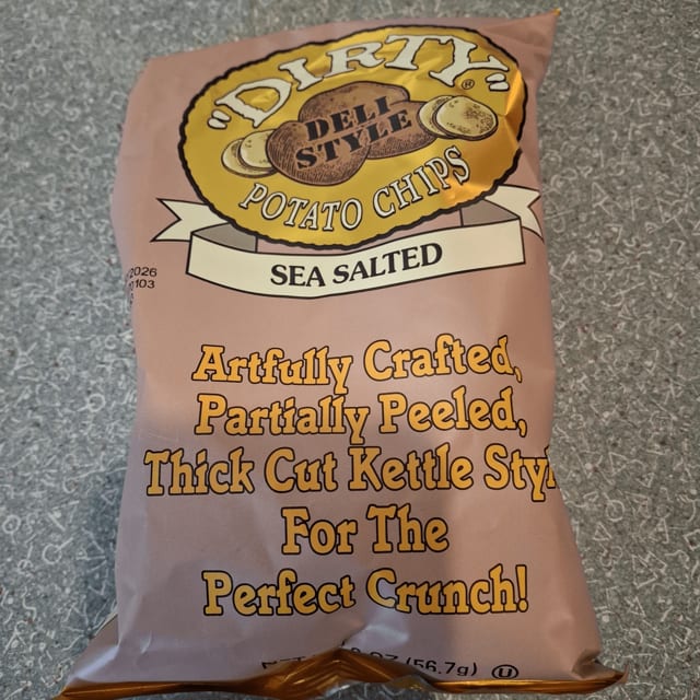 Sea Salt Dirty Chips.